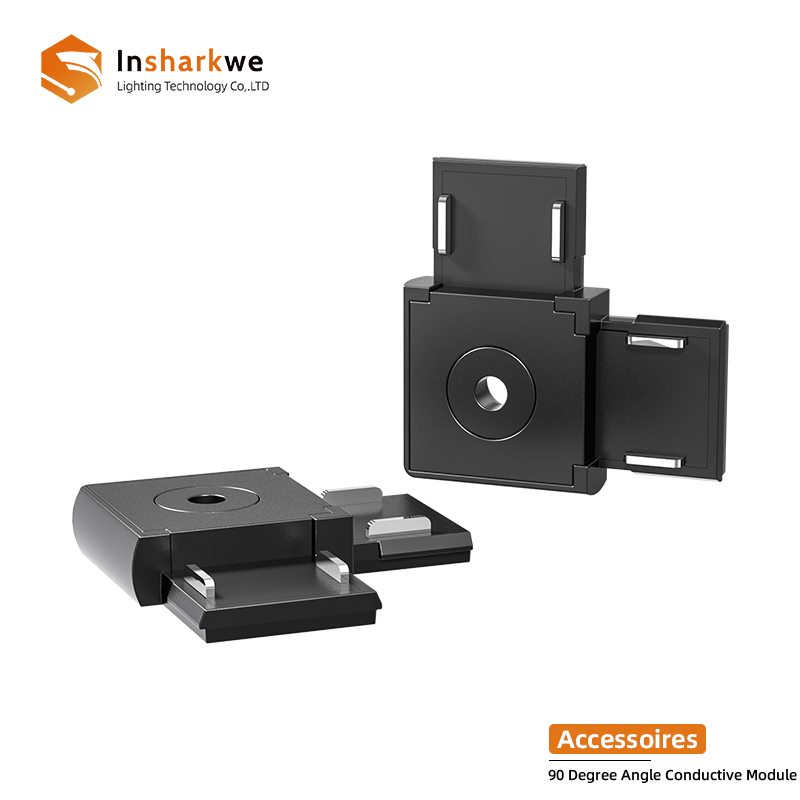 Magnetic track light system - Accessoires - 90 Degree Angle Conductive ...